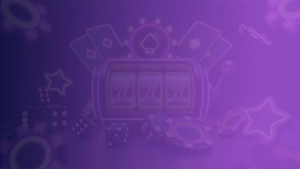 Casino Background Purple